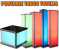 Portable Truss Totems
